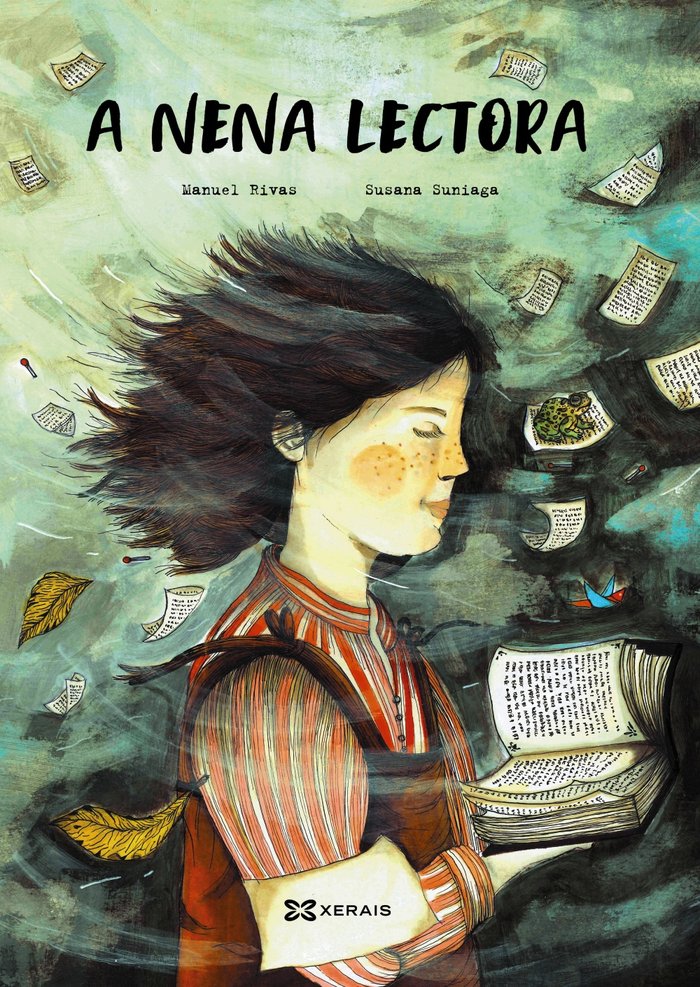 A nena lectora, de RIBAS, MANUEL | portada del libro