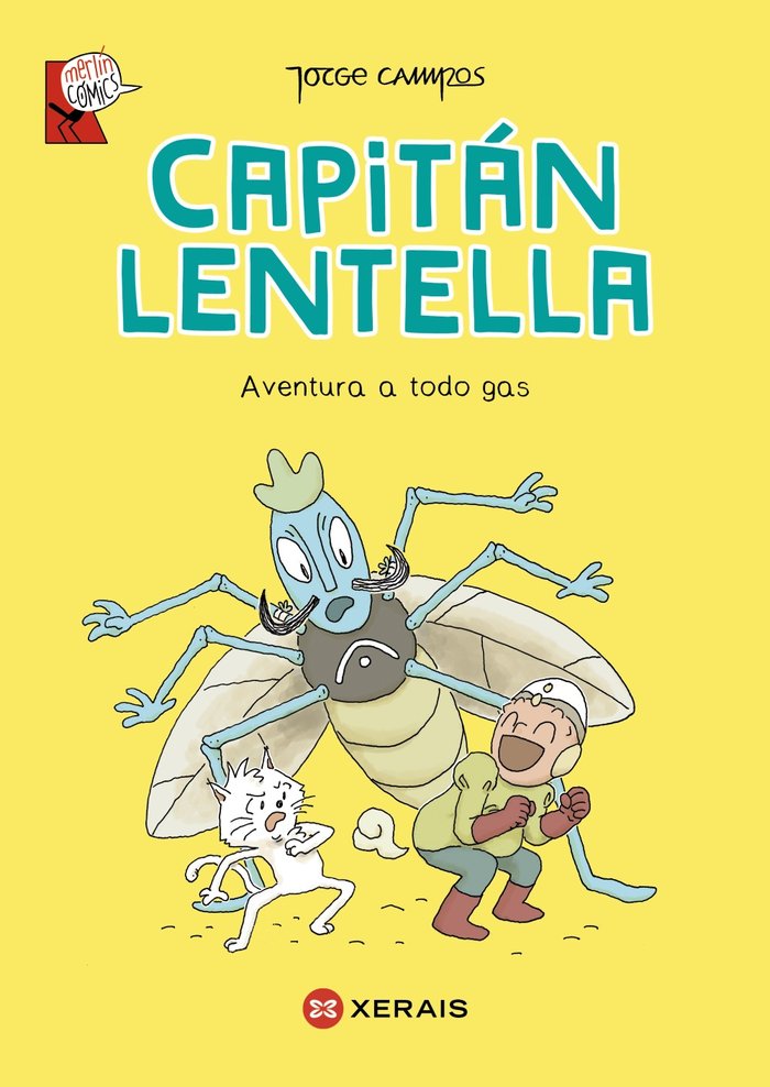 CAPITAN LENTELLA AVENTURA A TODO GAS, de CAMPOS, JORGE | portada del libro