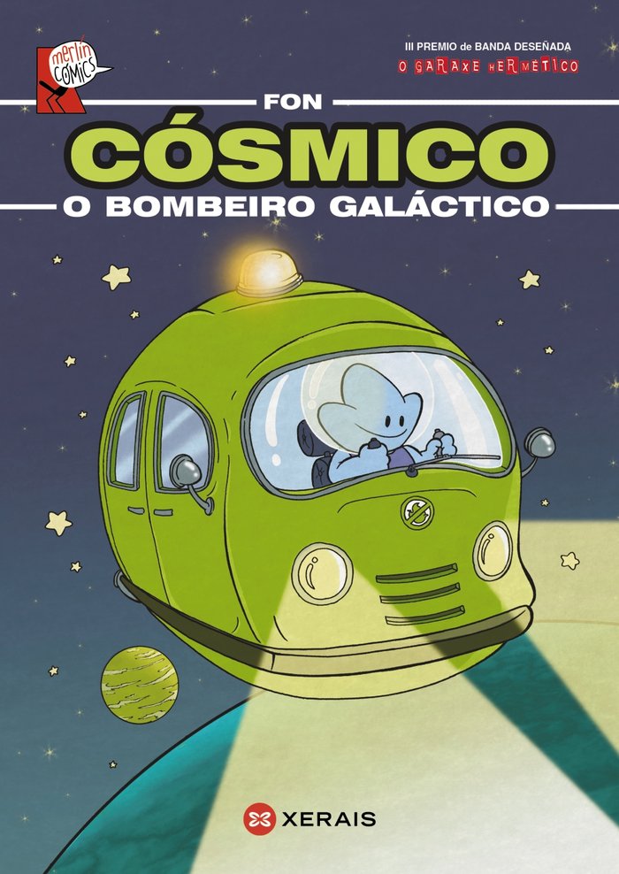 COSMICO O BOMBEIRO GALACTICO, de FON | portada del libro