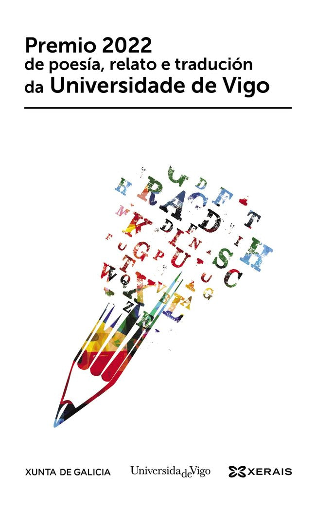 PREMIO 2022 DE POESIA, RELATO E TRADUCION DA UNIVERSIDADE DE VIGO | portada del libro