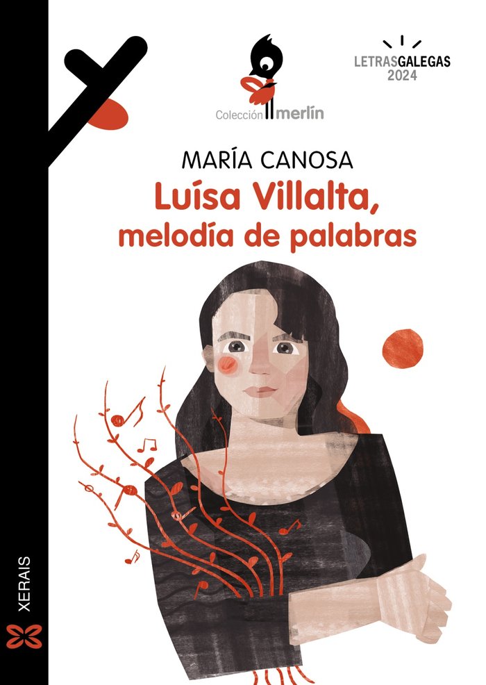 LUISA VILLALTA MELODIA DE PALABRAS, de CANOSA, MARIA | portada del libro