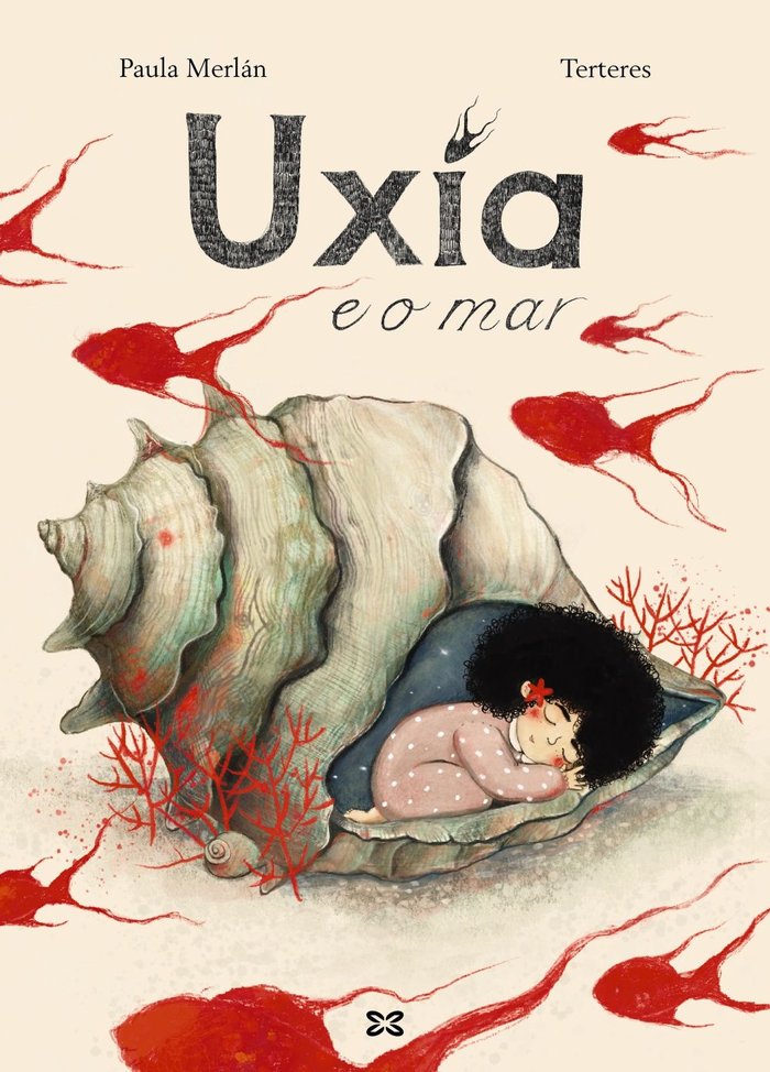 UXIA E O MAR, de MERLAN, PAULA | portada del libro