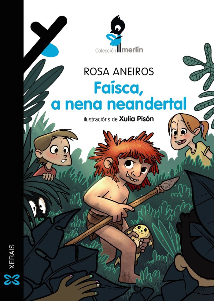 FAISCA A NENA NEANDERTAL, de ANEIROS, ROSA | portada del libro