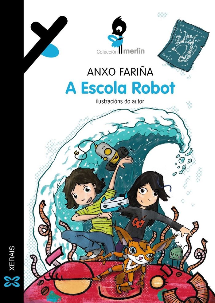 A Escola Robot, de FARIÑA, ANXO | portada del libro
