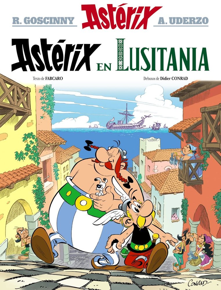 ASTERIX EN LUSITANIA, de GOSCINNY, RENE | portada del libro