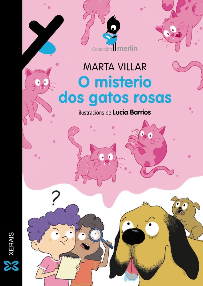 O misterio dos gatos rosas, de VILLAR, MARTA | portada del libro