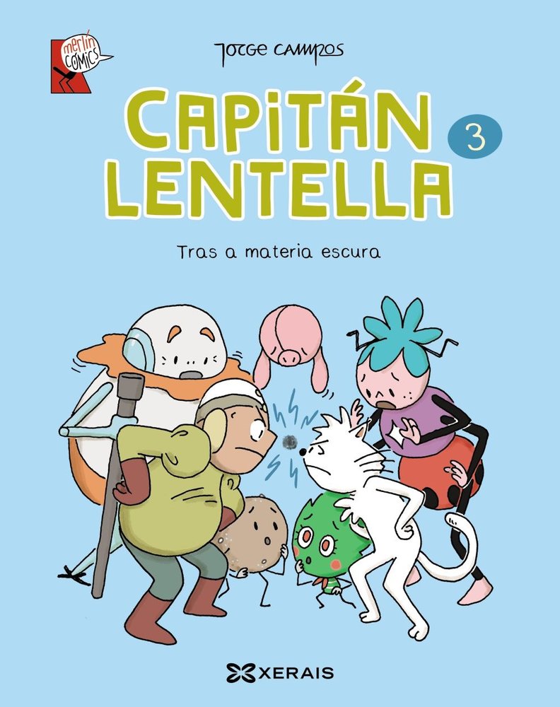 CAPITAN LENTELLA 3 TRAS A MATERIA ESCURA, de CAMPOS, JORGE | portada del libro