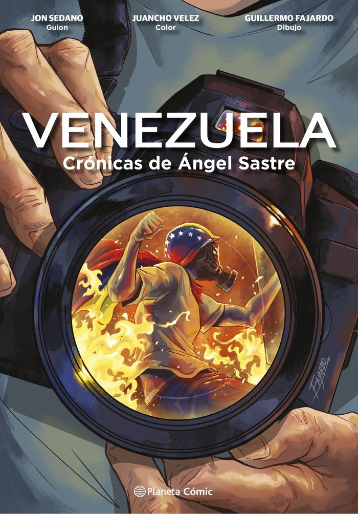 VENEZUELA CRONICAS DE ANGEL SASTRE (NOVELA GRAFICA), de SEDANO, JON | portada del libro