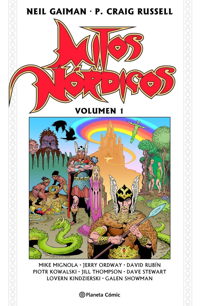 MITOS NORDICOS Nº 01/03, de GAIMAN, NEIL | portada del libro