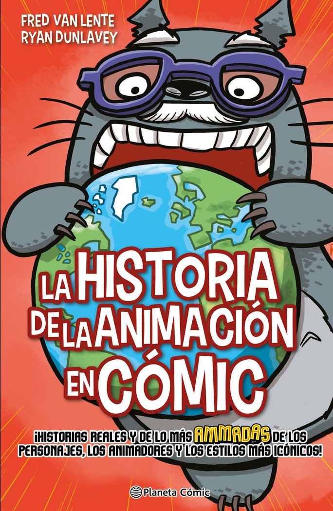 LA HISTORIA DE LA ANIMACION EN COMIC, de VAN LENTE, FRED | portada del libro