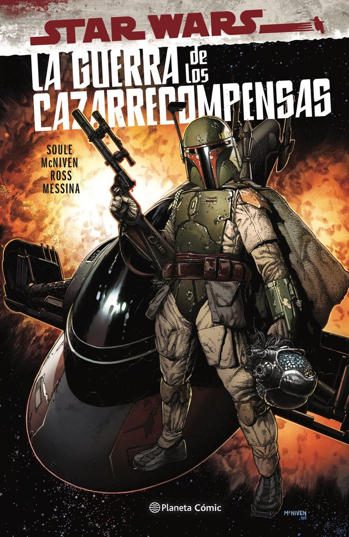 STAR WARS. LA GUERRA DE LOS CAZARRECOMPENSAS, de SOULE | portada del libro