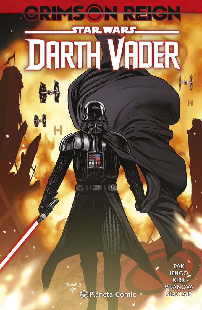 STAR WARS DARTH VADER Nº 04 CRIMSON REIGN, de AA. VV., GREG PAK | portada del libro