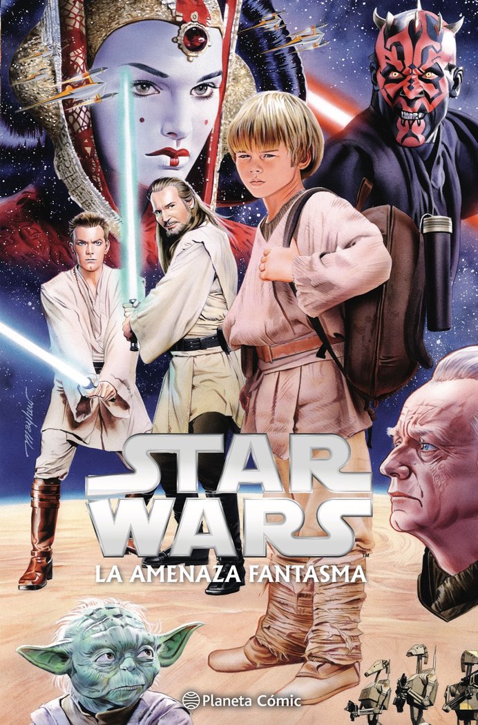 STAR WARS. EPISODIO I: LA AMENAZA FANTASMA, de AA. VV. | portada del libro