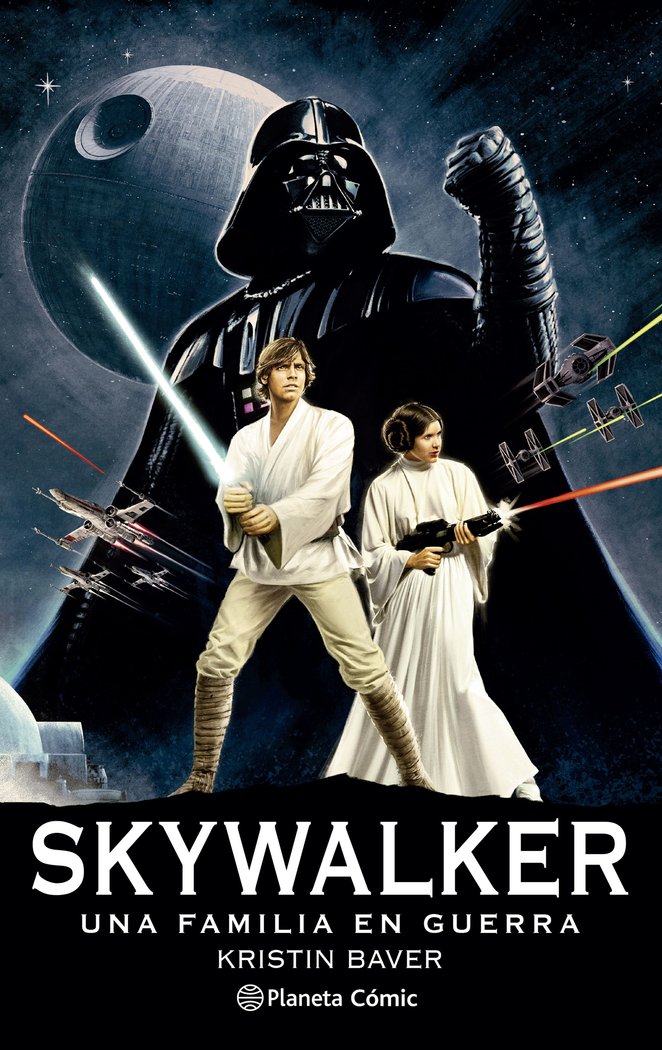 STAR WARS SKYWALKER: UNA FAMILIA EN GUERRA (NOVELA), de AA. VV. | portada del libro