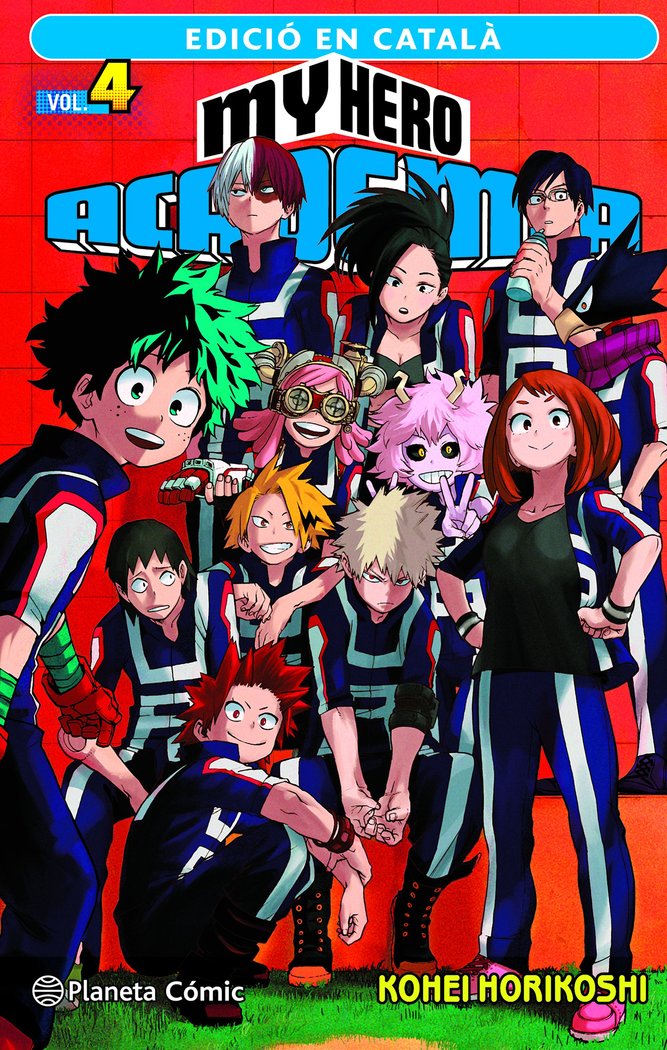 MY HERO ACADEMIA Nº 04 (CATALA), de HORIKOSHI, KOHEI | portada del libro