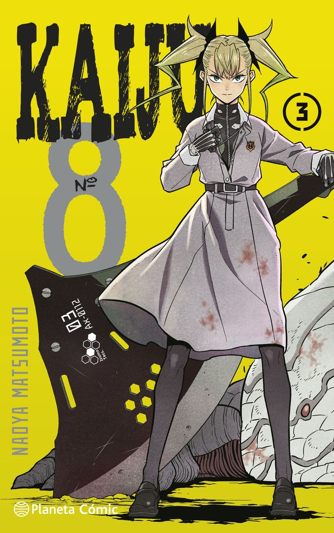 KAIJU 8 03, de NAOYA MATSUMOTO | portada del libro