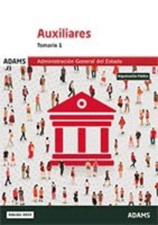 AUXILIARES - TEMARIO 1 | portada del libro