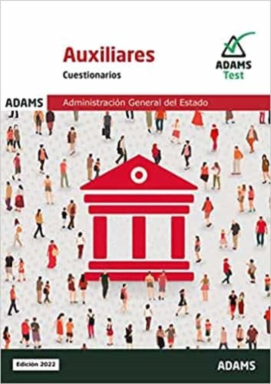 AUXILIARES - CUESTIONARIOS | portada del libro