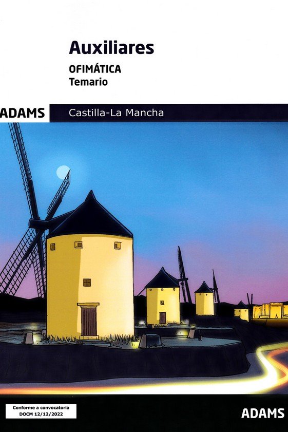 AUXILIARES ( OFIMATICA) - TEMARIO | portada del libro