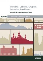 TEMARIO PERSONAL LABORAL ESPECIALIZADO SERVICIOS AUXILIARES, de VARIOS AUTORES | portada del libro