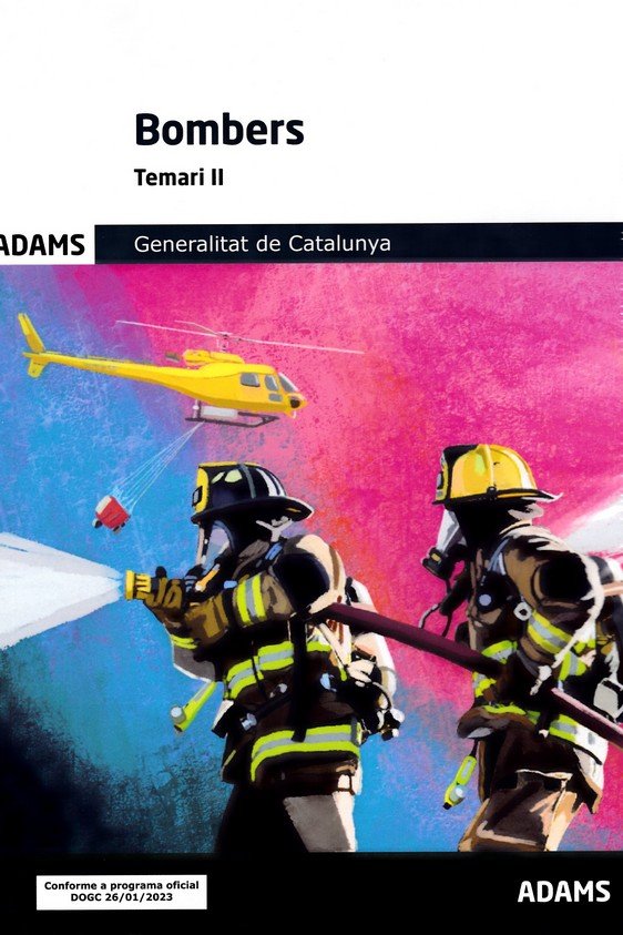 BOMBERS -TEMARI 2 | portada del libro