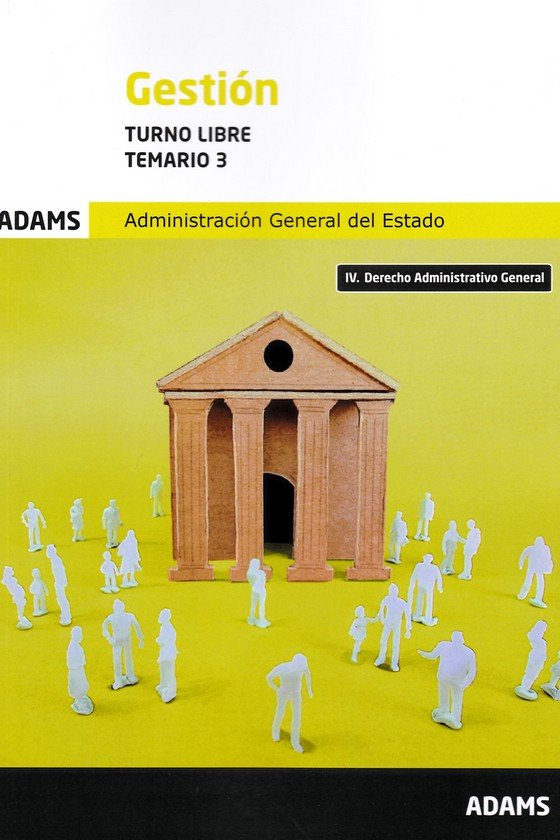 GESTION ( TURNO LIBRE) - TEMARIO 3 | portada del libro
