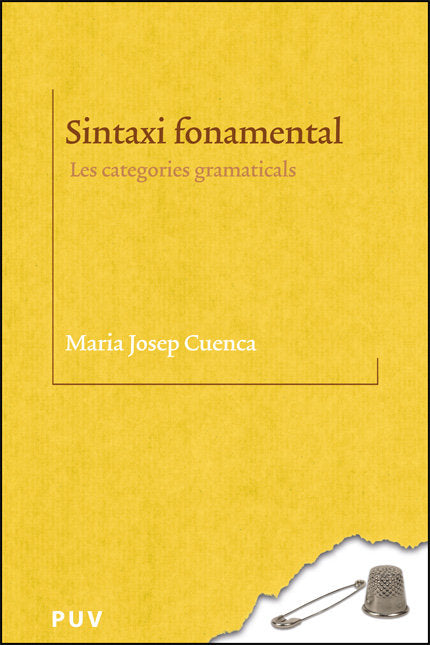 SINTAXI FONAMENTAL, de MARIA JOSEP CUENCA I ORDINYANA | portada del libro