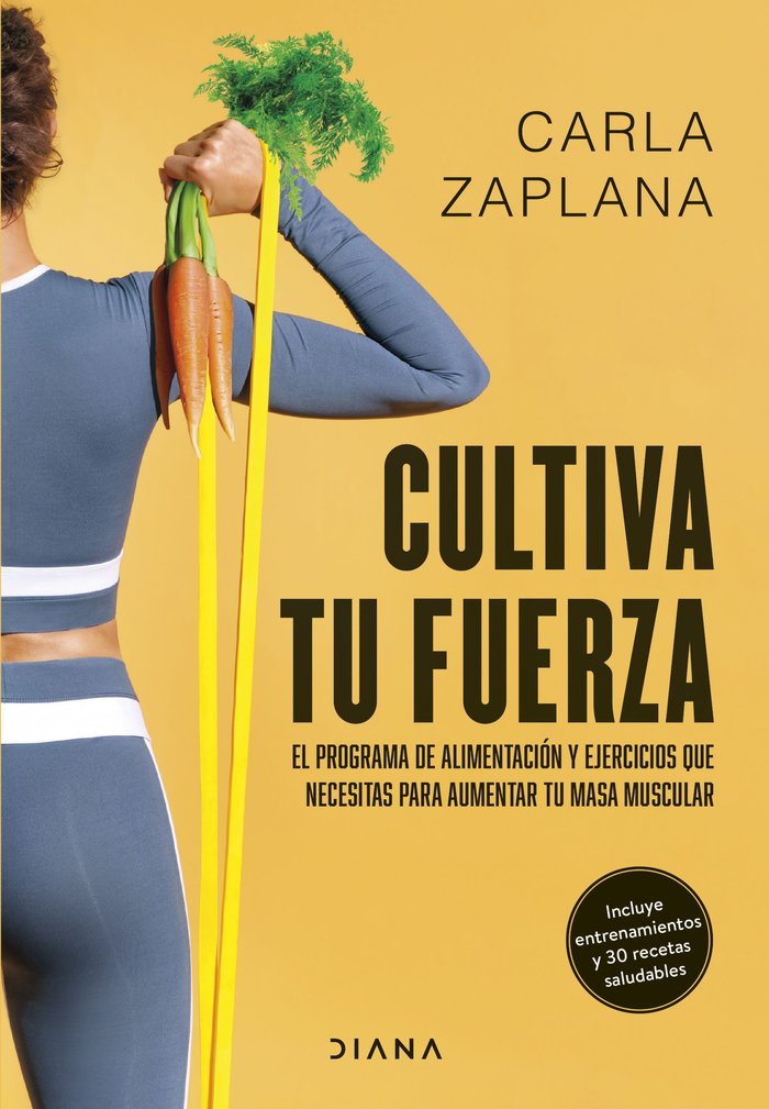 CULTIVA TU FUERZA, de CARLA ZAPLANA | portada del libro