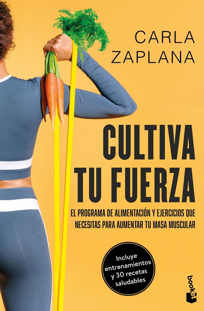 CULTIVA TU FUERZA, de CARLA ZAPLANA | portada del libro