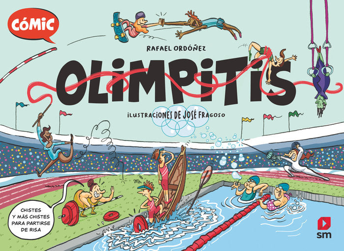 Olimpitis, de ORDOÑEZ, RAFAEL | portada del libro