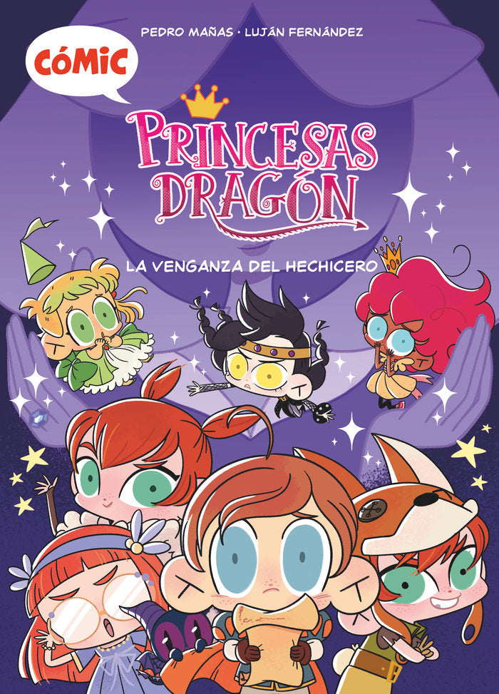 COMIC PRINCESAS DRAGON 1 LA VENGANZA DEL HECHICERO, de MAÑAS ROMERO, PEDRO | portada del libro