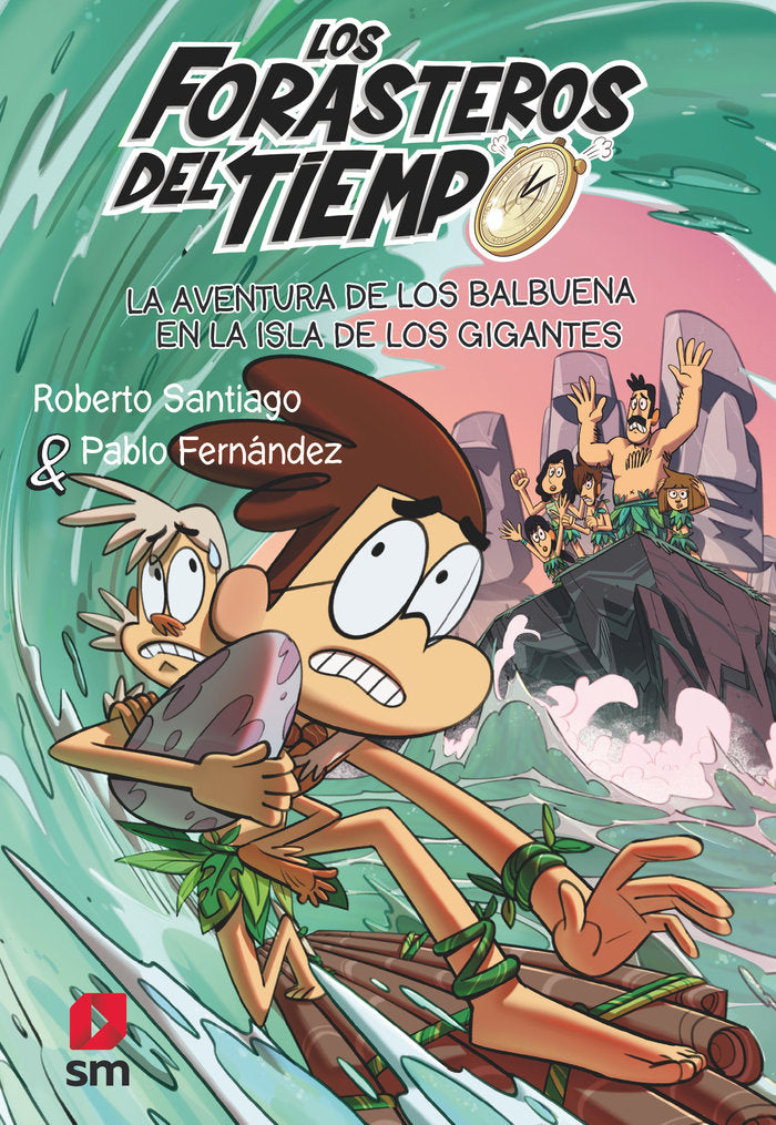 AVENTURA DE LOS BALBUENA EN LA ISLA DE LOS GIGANTES, LA, de SANTIAGO, ROBERTO | portada del libro