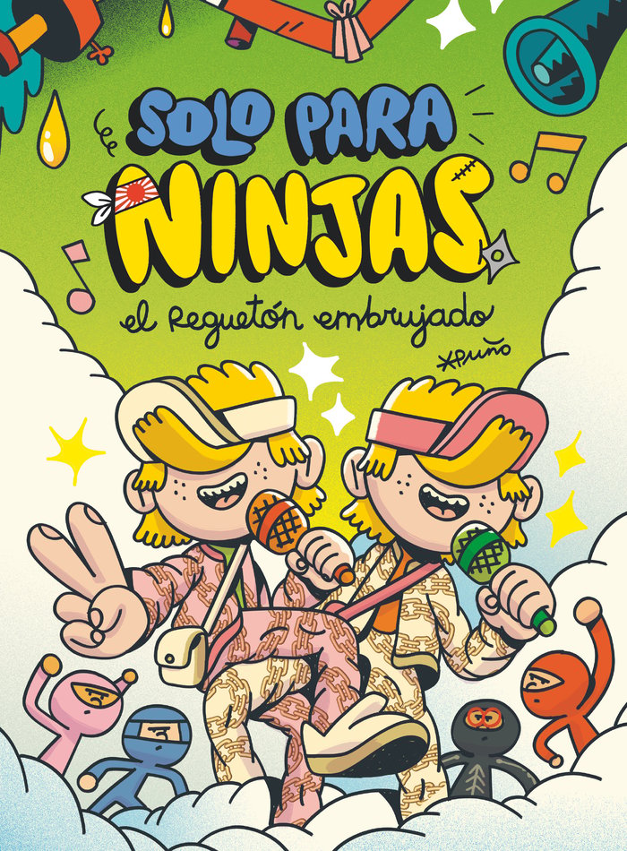 SOLO PARA NINJAS 05 REGUETON EMBRUJADO | portada del libro