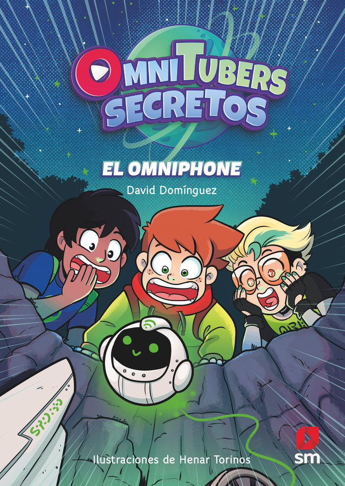 OMNITUBERS SECRETOS EL OMNIPHONE, de DAVID DOMINGUEZ | portada del libro