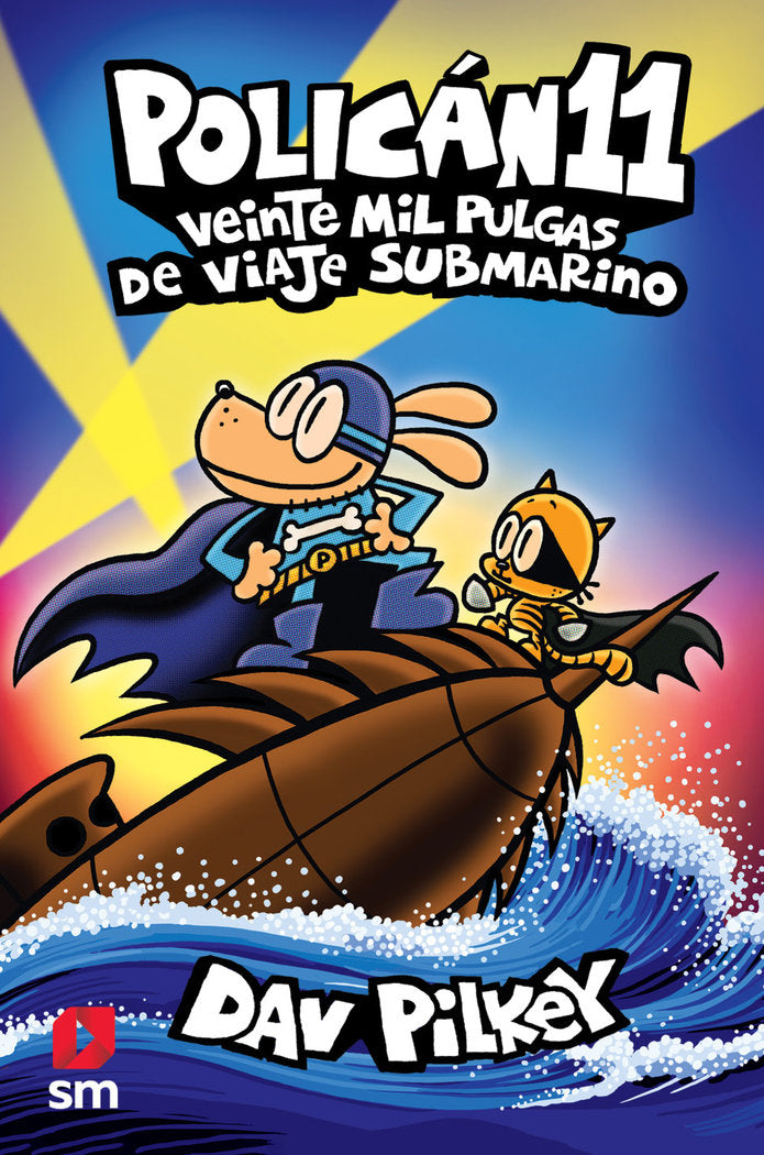 Veinte mil pulgas de viaje submarino, de PILKEY, DAV | portada del libro