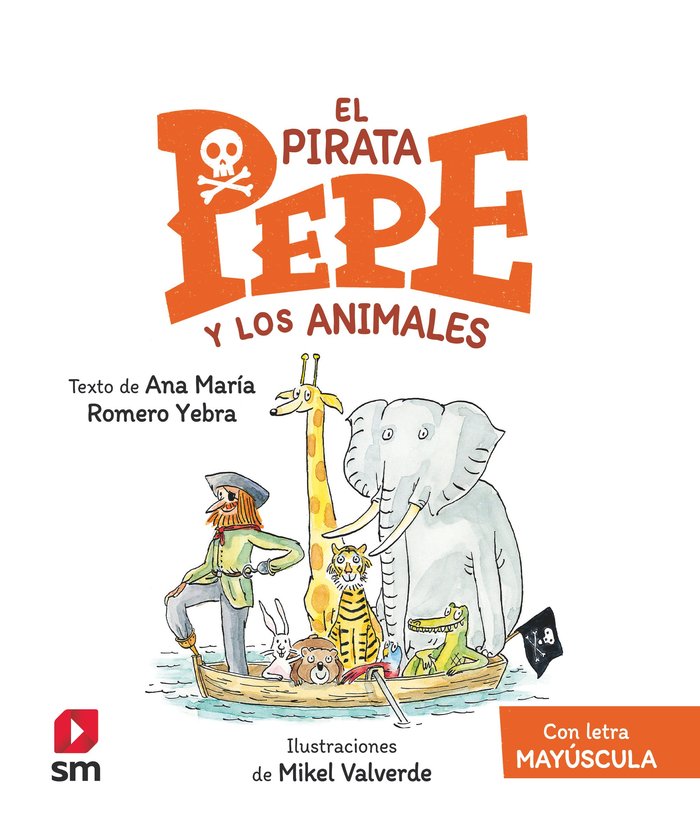EPP EL PIRATA PEPE Y LOS ANIMALES | portada del libro