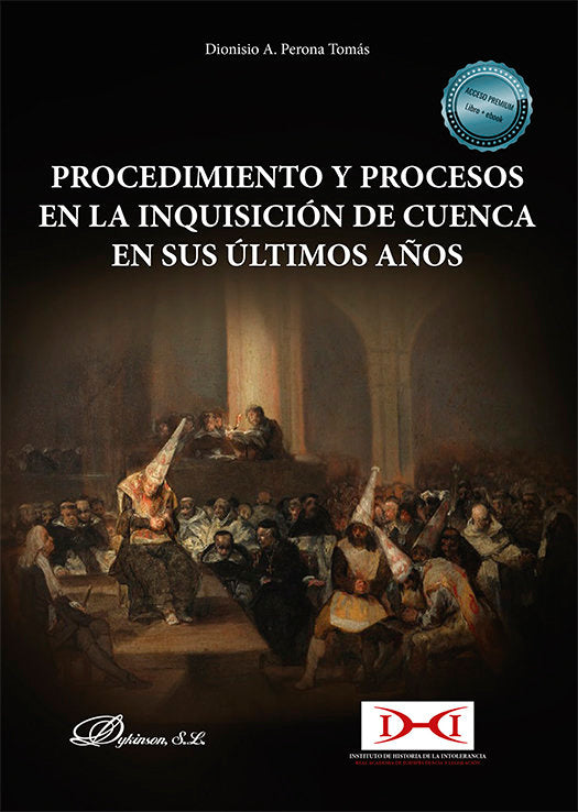 PROCEDIMIENTO Y PROCESOS EN LA INQUISICION DE CUENCA EN SUS, de PERONA TOMAS, DIONISIO A. | portada del libro