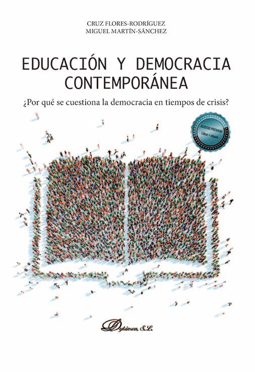 EDUCACION Y DEMOCRACIA CONTEMPORANEA, de FLORES RODRIGUEZ | portada del libro