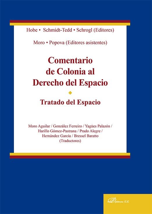 Comentario de Colonia al Derecho del Espacio. Tratado del Espacio | portada del libro