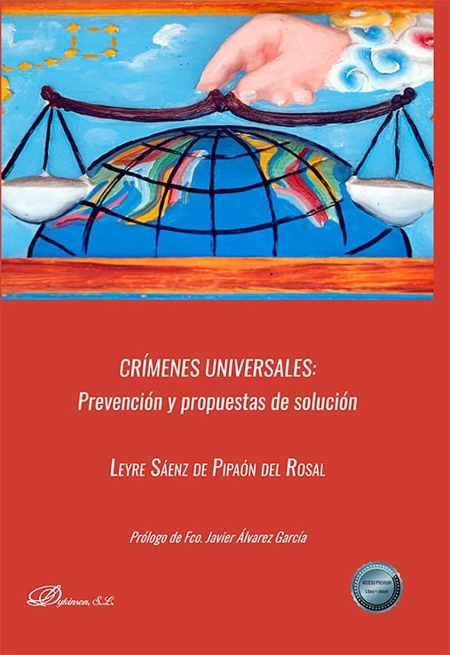 CRIMENES UNIVERSALES, de SAENZ DE PIPAON DEL ROSAL, LEYRE | portada del libro