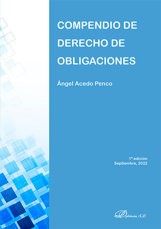 Compendio de derecho de obligaciones, de ACEDO PENCO, ANGEL | portada del libro
