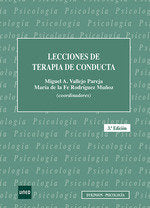 Lecciones de Terapia de Conducta | portada del libro