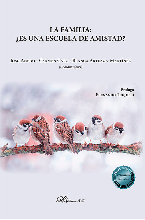 LA FAMILIA ES UNA ESCUELA DE AMISTAD | portada del libro