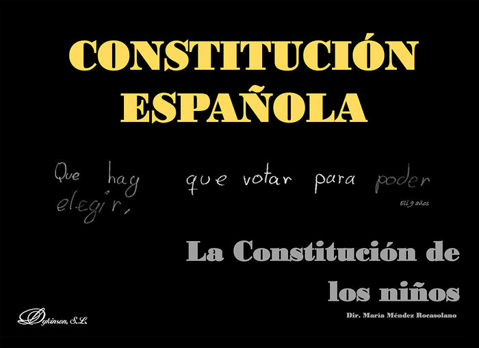 CONSTITUCION ESPAÑOLA | portada del libro