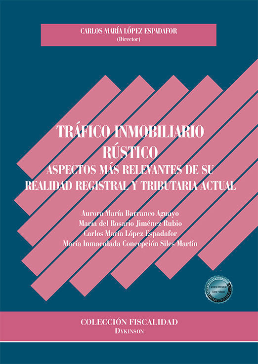 TRAFICO INMOBILIARIO RUSTICO ASPECTOS MAS RELEVANTES DE SU | portada del libro