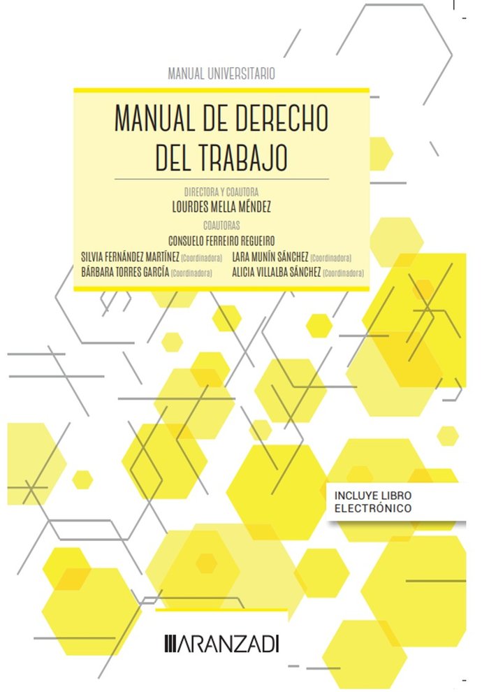 Manual de Derecho del Trabajo (Papel e-book), de ALICIA VILLALBA SANCHEZ | portada del libro