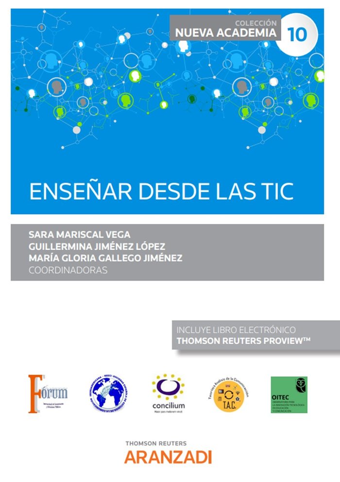 ENSEÑAR DESDE LAS TIC CONGRESO FORUM 10 | portada del libro