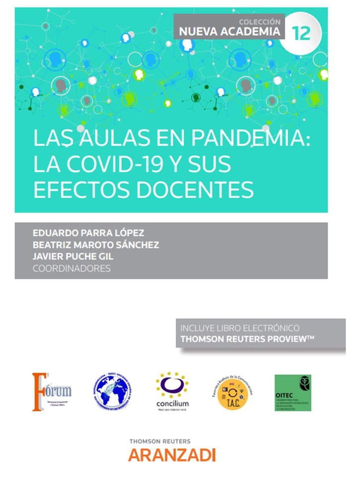 Las aulas en pandemia: la COVID-19 y sus efectos docentes (Papel e-book) | portada del libro