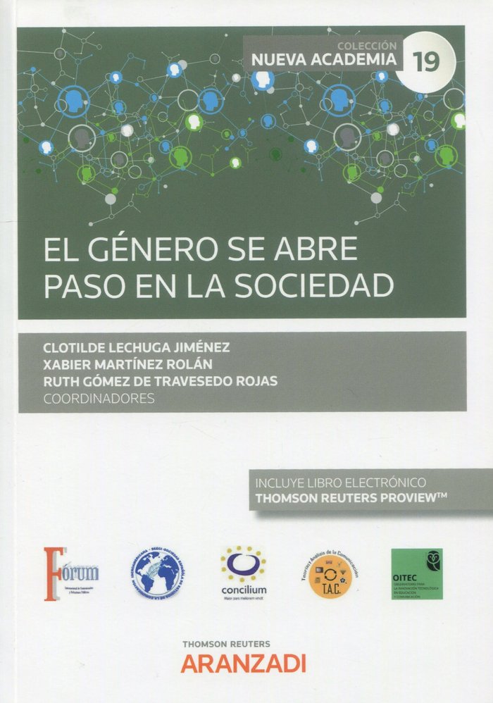 GENERO SE ABRE PASO EN LA SOCIEDAD CONGRESO FORUM 19 | portada del libro
