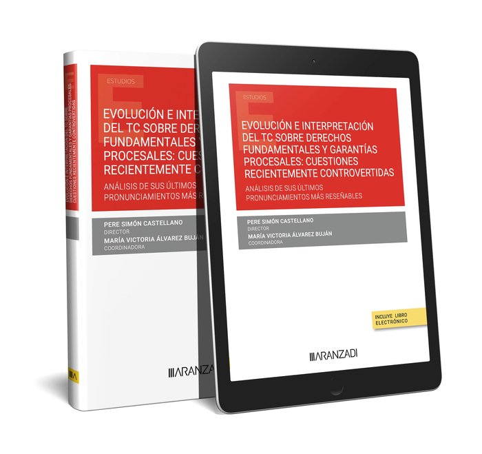 EVOLUCION E INTERPRETACION DEL TC SOBRE DERECHOS FUNDAMENTALES Y GARAN, de MARIA VICTORIA ALVAREZ BUJAN | portada del libro